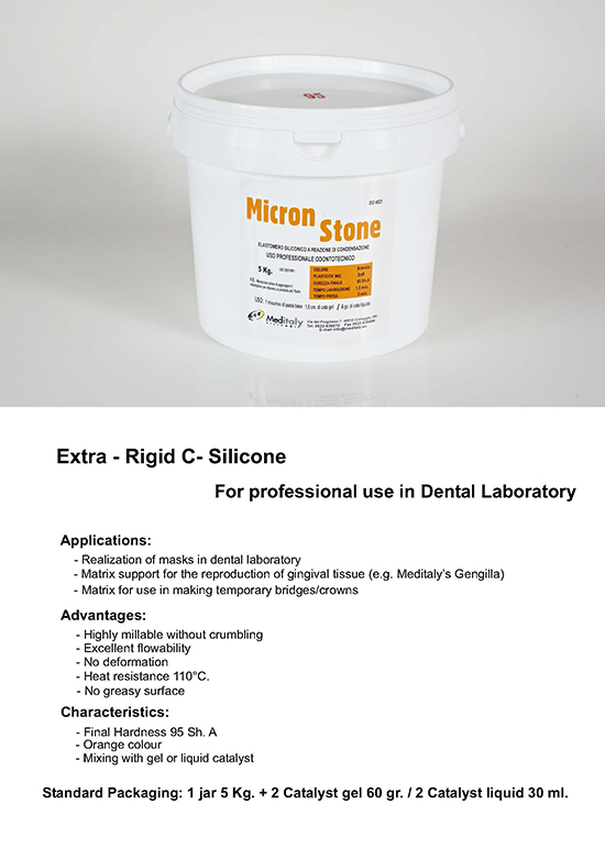 meditaly micron stone technical silicones
